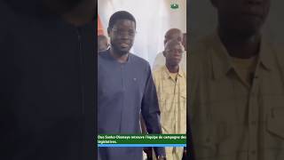 Duo SonkoDiomaye retrouve léquipe de campagne des législativessonkomooydiomaye sénégal2050 duo [upl. by Ulphiah]