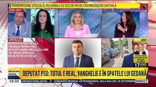 Interventie Realitatea tv despre Geoana si Ciolacu [upl. by Roseline]