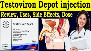 Testoviron depot 250 mg injection Review Testosterone enanthate inj 250mg  Uses Side Effects [upl. by Firmin]