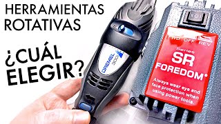 ¿CUÁL es la MEJOR Herramienta Rotativa ✅ Cómo usar y cómo funciona DREMEL Vs FOREDOM  Review [upl. by Yorgo]