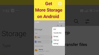 how to get more storage on Android phone  how to clear other storage on android cleanstorage [upl. by Thomsen353]