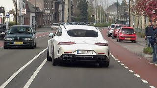 2019 MercedesAMG GT 63 S 4MATIC  Launch Control Fast Accelerations amp Powerslide [upl. by Trautman]