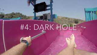 Top Ten Waterslides at Raging Waters San Dimas [upl. by Buchanan]