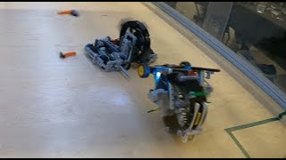 Lego BattleBots PAWZ vs Drumroll TBB S3 Grudge Match [upl. by Suilenroc]