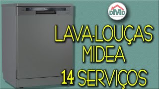 Unboxing Detalhado da Lava Louças Midea 14 Serviços DWA14S [upl. by Carolee]