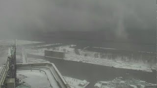 Buffalo snowstorm 2022 Timelapse of the storm rolling in [upl. by Iarised]