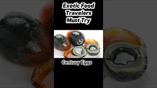 BLACK Eggs  Exotic Food Travelers Series fyp shorts exotic [upl. by Nnadroj822]