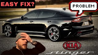 COMMON ISSUE with the KIA STINGER [upl. by Valerian815]