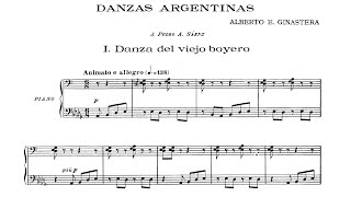 Ginastera Danzas Argentinas Op 2 Floristán [upl. by Avilys]