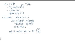 Differentials and Errormp4 [upl. by Hennebery425]