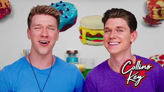 Collins Key  The Ultimate Fake Food Challenge  20 TVC [upl. by Elburt]