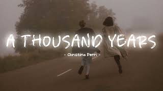 A Thousand Years  Christina Perri  Lyrics  Vietsub [upl. by Enovaj141]