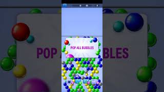 bubble Shooter game bubble Shooter gameplay youtubeshorts candycrushsagaofficial [upl. by Dennard]