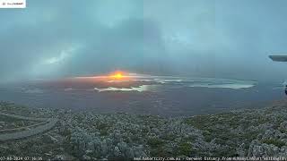 Sunrise Time Lapse ⛅️ August 7 2024 City of Hobart  AUSTRALIA [upl. by Hermann]