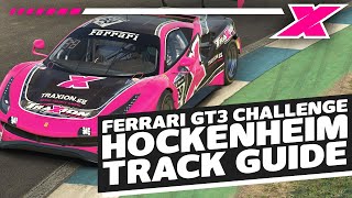 Hockenheim  Dave Cam iRacing Ferrari 488 GT3 Evo Track Guide [upl. by Ekle]