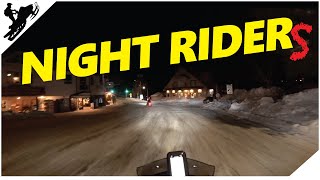 Snowmobile Night Ride to Dorset Fire Tower [upl. by Harli199]