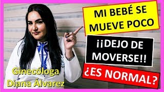 MI BEBÉ SE MUEVE POCO o DEJO DE MOVERSE por GINECOLOGA DIANA ALVAREZ [upl. by Ahsinyar]