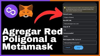 Cómo añadir la Red Polygon a Metamask [upl. by Omero]