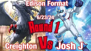 Edison Format Round 1 Chaos Lightsworn Vs Diva Hero Beat [upl. by Cain]