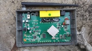 Tenda W150D Wireless N ADSL2 Modem Disassembly full HD video [upl. by Carmelle908]