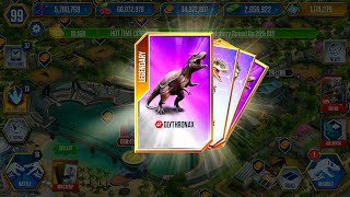 OPEN 26 GOOD PACK AND DIPLOCAULUS GEN 2 PACK  JURASSIC WORLD THE GAME [upl. by Camilla]