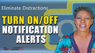 How to Turn Off Outlook Email Notifications and Sound [upl. by Koo]