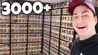 My Full Funko Pop Collection  3000 Figures [upl. by Cirderf965]