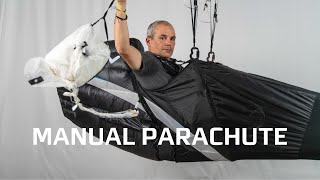 RACE  MANUAL PARACHUTE  Paragliding harness [upl. by Assylem]