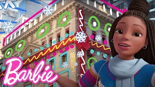 Barbie Holiday Festivities Barbie Life In The City [upl. by Nedda]