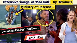 Ukrainian Hindus SH0CKING reaction to the Kaali Maa image  Karolina Goswami [upl. by Proulx]