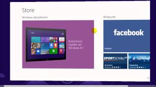 Windows 81 Update durchführen [upl. by Ijar]