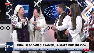 Viorica Podgoreanu  Tinerete mandra floare Intalnirea romanilor  ETNO TV  06112024 [upl. by Loram]