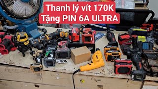 HẾT VÍT DRAMA 170K xả nốt 14 pin ULTRA Combo kèm lạc pin 6A xịn [upl. by Aderfla479]