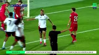 Emile Smith Rowe Scores First GOAL for Fulham vs Sevilla after Arsenal Dump [upl. by Kask191]