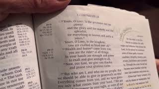 Bible Reading Old Testament 1 Chronicles 29 historicalbooks [upl. by Acinnej]