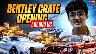 110000 UC BENTLEY OPENING 🔥  Scrims And Classic LIVE  BGMI ❤️✈️ [upl. by Venice]