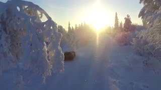 DJI Phantom 3  Winter Flight Norway [upl. by Berners]