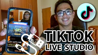 PAANO MAG LIVE SA TIKTOK LIVE STUDIO VIA WIRED CONNECTION [upl. by Annaillil]