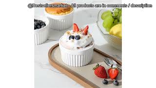 Top 5 The Best Selling Ramekins amp Soufflé Dishes on Amazon [upl. by Ihpen]