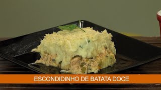 ESCONDIDINHO DE BATATA DOCE E PAVÊ FÁCIL DE LIMÃO [upl. by Karisa162]