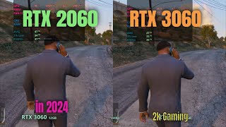 RTX 3060 vs RTX 2060  1440p gaming in 2024 [upl. by Dnalkrik690]