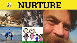 🔵 Nurture  Nurture Meaning  Nurture Examples  Nurture Definition  GRE 3500 Vocabulary [upl. by Hera980]