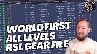 AUTOMANAGE YOUR GEAR  First full RSL Helper Sell File for all gear levels  Raid Shadow Legends [upl. by Gnuhc]