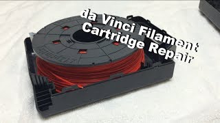 da Vinci 3D printer filament repair [upl. by Cayla282]