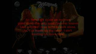 Whitesnake  Here I Go Again Lyrics [upl. by Eenwat]