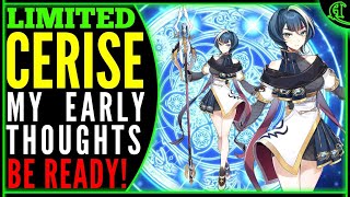 Epic Seven Cerise Review amp Early Thoughts Usage Guide PVP amp PVE Epic 7 Hero Strength amp Weakness [upl. by Ashlee]