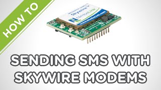 Sending SMS Message with an Active Skywire Modem [upl. by Whelan]