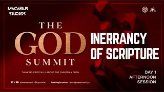 THE GOD SUMMIT 2024 II INERRANCY OF SCRIPTURE II REV NYHIRA OTABILALLOTEY macariusstudios icgc [upl. by Tserrof362]