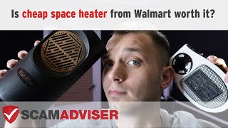 Is 400W Walmart iMountTEK electric space heater better than Alpha Flame Heater Fast Heater review [upl. by Elleined663]