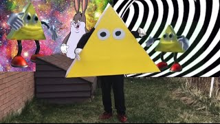 Dancing Triangle meme mega Compilation  pumped up kicks [upl. by Atirehgram]